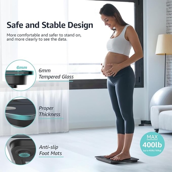 New Digital Bathroom Smart Scale with LCD Display - Picture 5 of 7